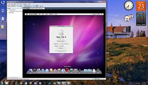 is it illegal to have a mac os x emulator on vmware